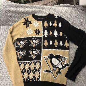 Black and Gold Sweater